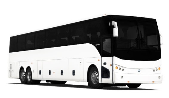 Tour Bus Vehicle From Las Vegas Bus Rental Company