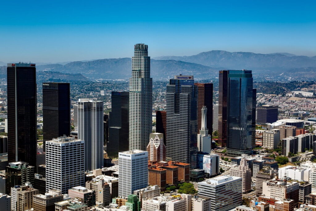 Los Angeles Skyline During Daylight